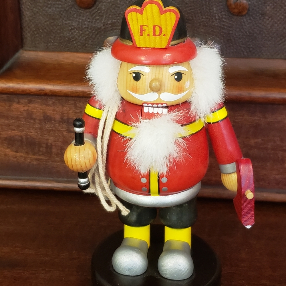 Collector's Item Fireman Nutcracker!